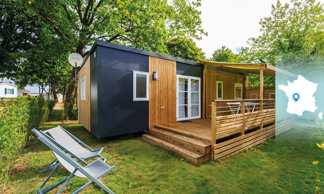 Camping à Saint-Geniès • Dordogne • Mobil-home Privilège 3 chambres 6 personnes 39m²