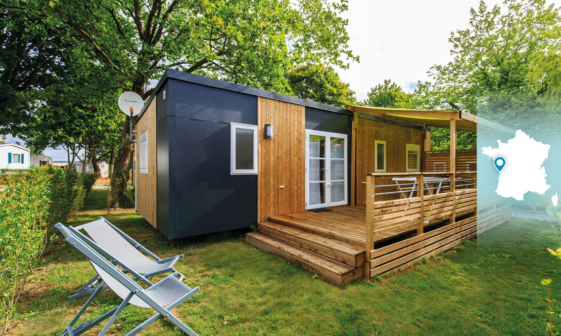 Camping aux Mathes • Charente-Maritime • Mobil-home Privilège 3 chambres 6 personnes 39m²