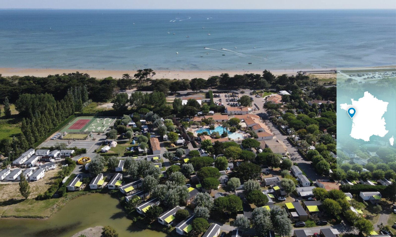 Photos • Camping 5* L’Océan & Spa • Ile de Ré • La Couarde-sur-Mer